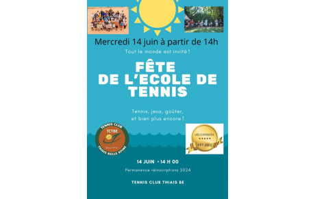 FETE ECOLE DE TENNIS