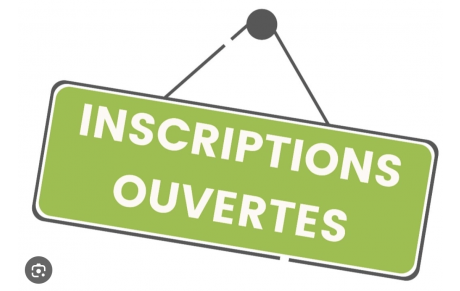 OUVERTURE DES INSCRIPTIONS 2026